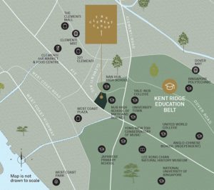Clement Canopy Clementi Location Map