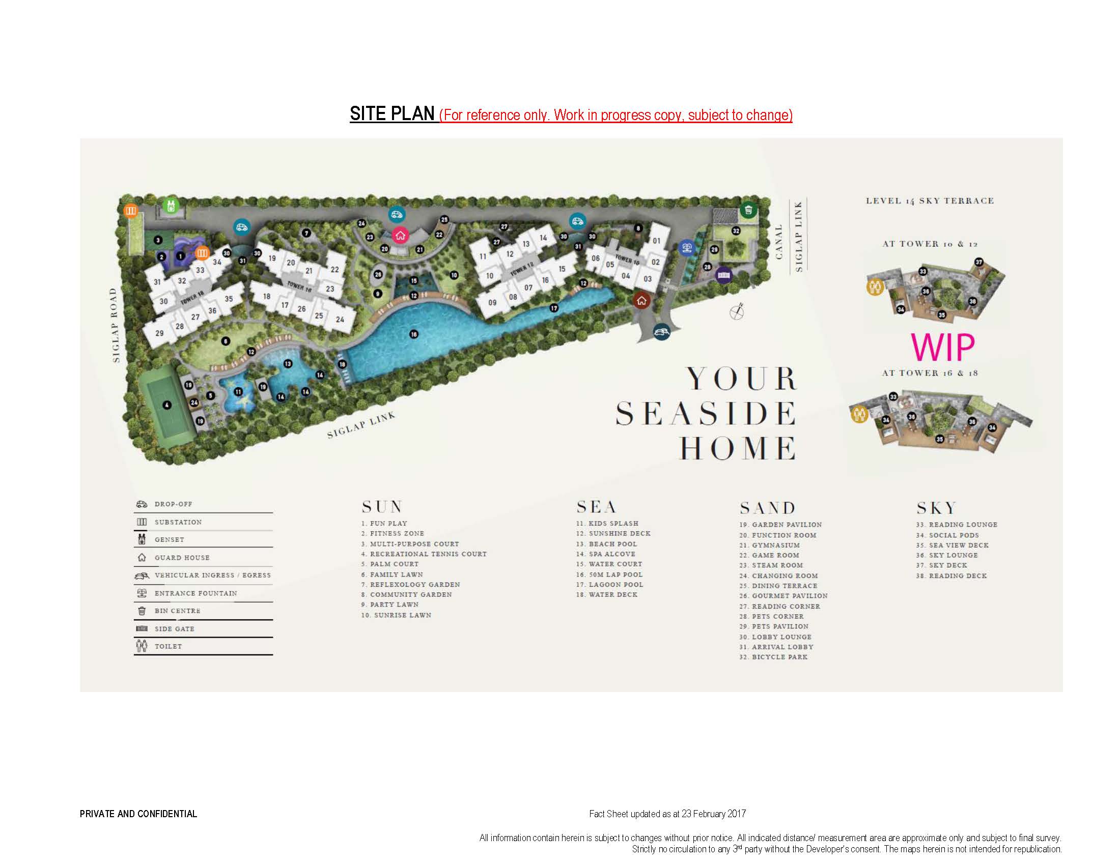 Seaside Residences Condo Site Plan