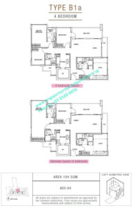 Sunnyvale Residences 4 bedroom Type B1a