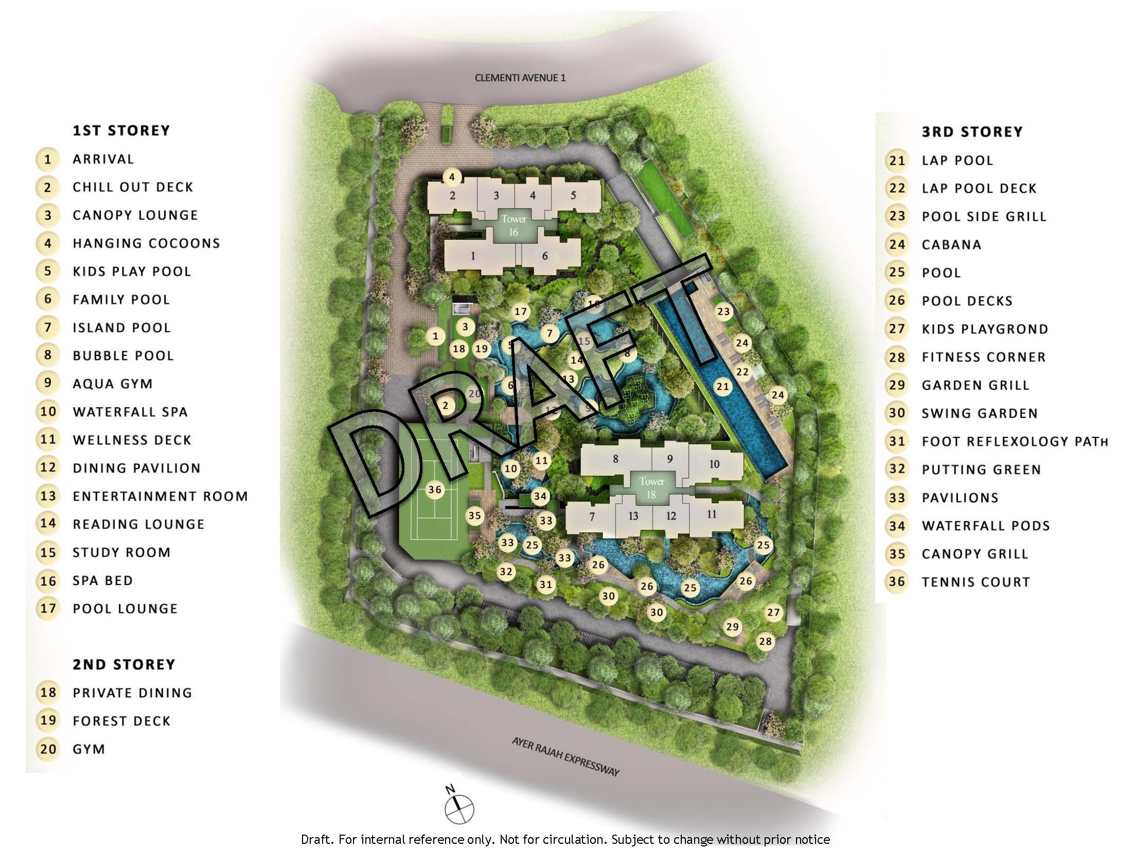 The Clement Canopy Site Plan