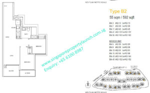 treasure-at-tampines-2-bedroom-floor-plan-B2-singapore