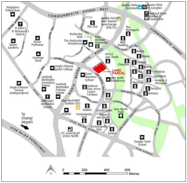 one-north-gateway-condo-location-map-singapore